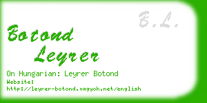 botond leyrer business card